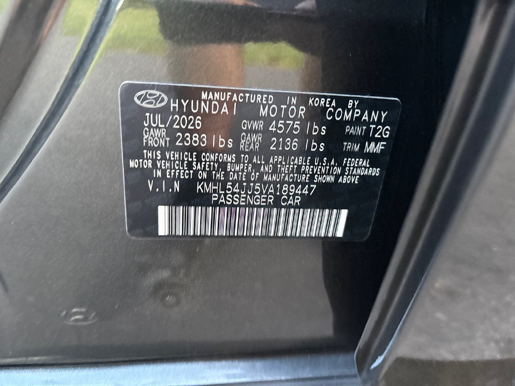 2027 Hyundai SONATA HYBRID Limited