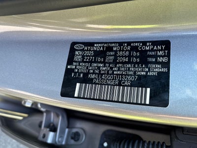2026 Hyundai ELANTRA SE
