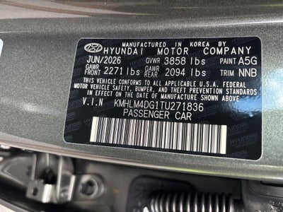 2026 Hyundai ELANTRA SEL Sport