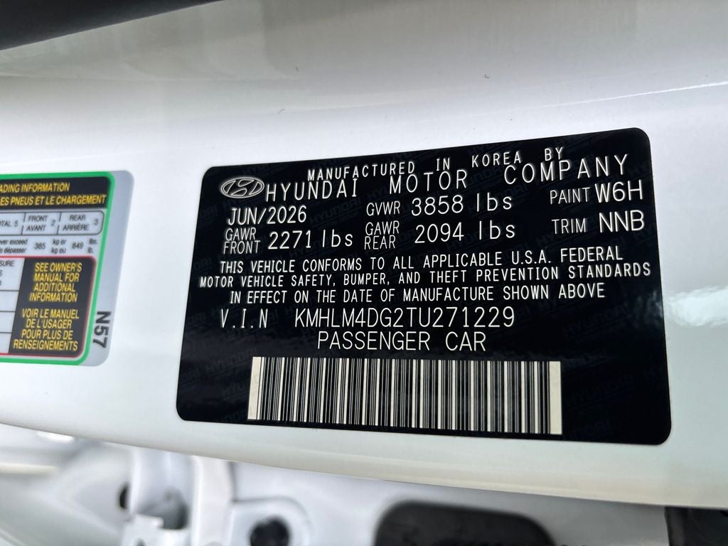 2026 Hyundai ELANTRA SEL Sport