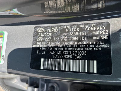 2026 Hyundai ELANTRA SEL Sport