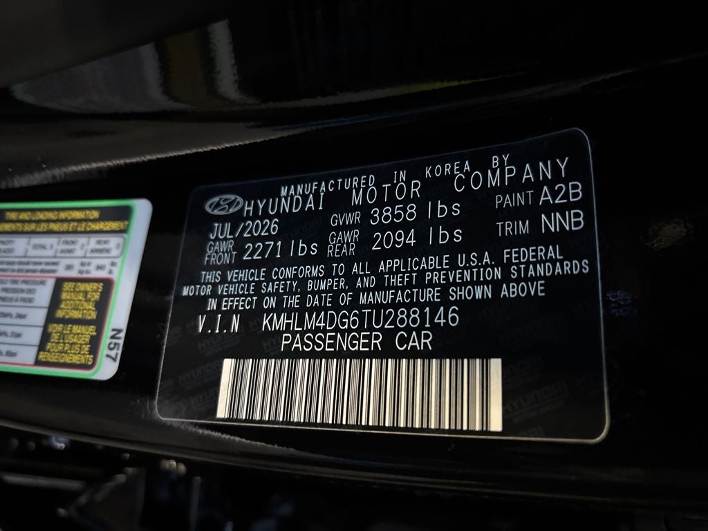 2026 Hyundai ELANTRA SEL Sport Plus