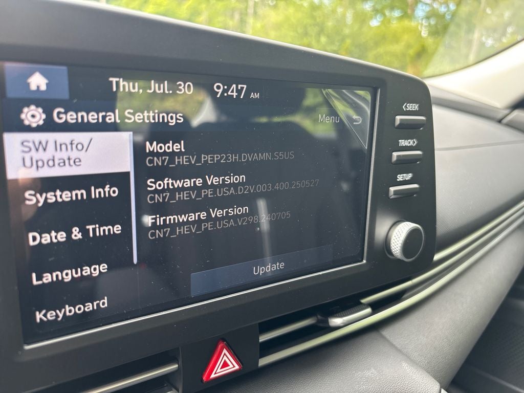 2026 Hyundai ELANTRA HYBRID Blue