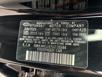 2026 Hyundai ELANTRA HYBRID Blue