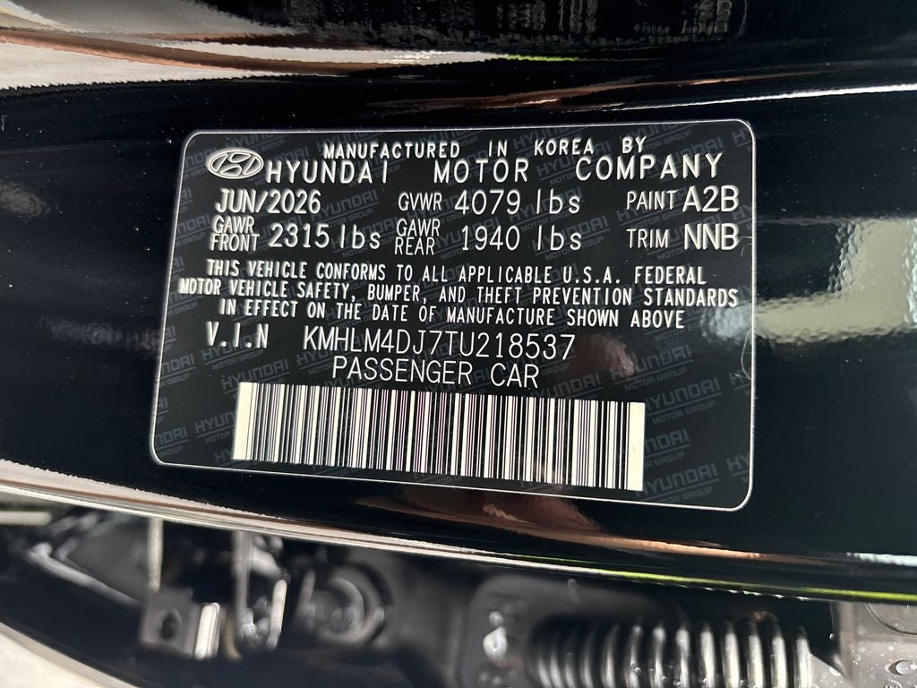 2026 Hyundai ELANTRA HYBRID Blue