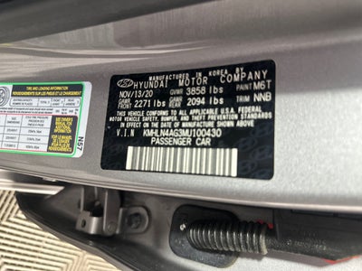 2021 Hyundai ELANTRA SEL
