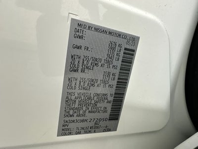 2023 Nissan Pathfinder SL Premium Package