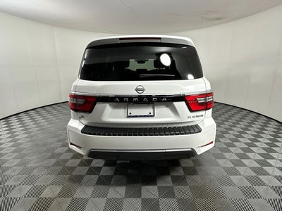 2023 Nissan Armada Platinum Captain's Chairs Package