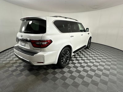 2023 Nissan Armada Platinum Captain's Chairs Package