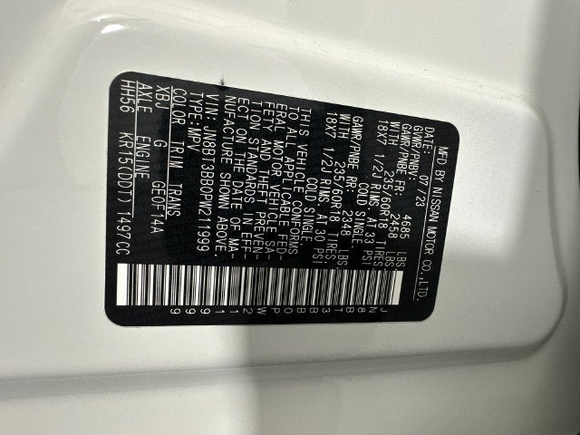 2023 Nissan Rogue SV Midnight Edition & Premium Package