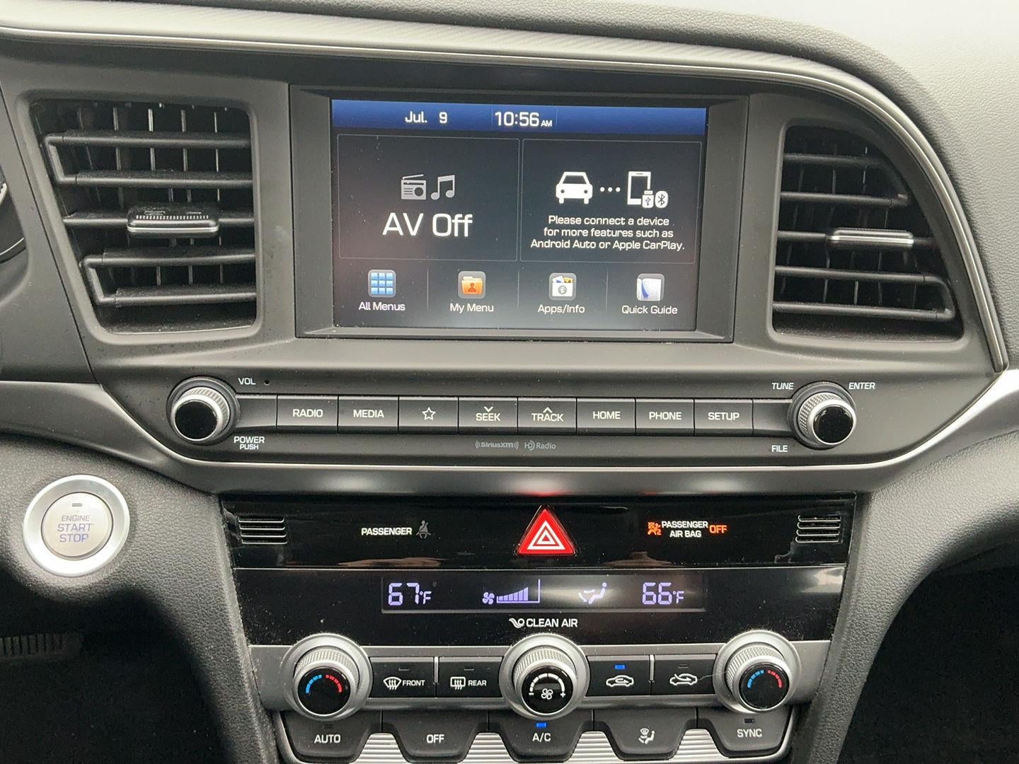 2020 Hyundai ELANTRA Value Edition