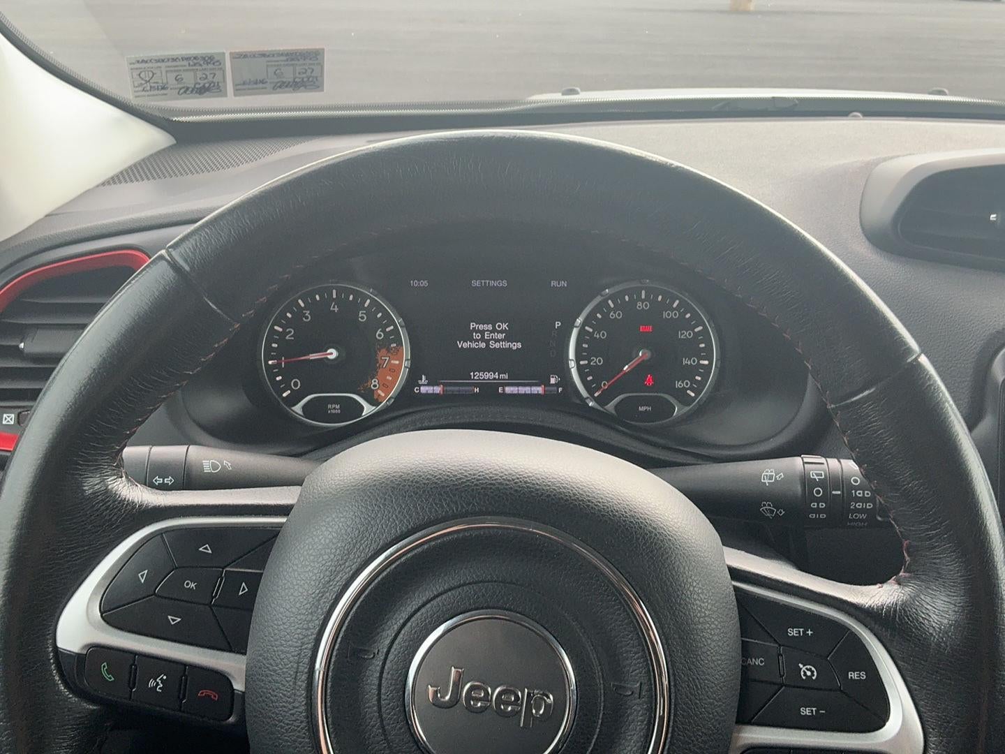 2016 Jeep RENEGADE TRAILHWK