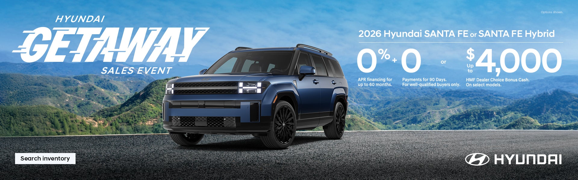 Mid-Atlantic Hyundai 2026 Getaway Sales Event Offer
